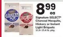 Safeway Signature Select Charcoal offer
