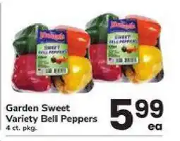 Safeway Garden Sweet Variety Bell Peppers offer