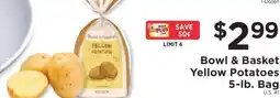 ShopRite Bowl & Basket Yellow Potatoes offer
