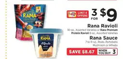 ShopRite Rana Ravioli & Sauce offer