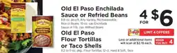 ShopRite Old El Paso Enchilada Sauce or Refried Beans offer