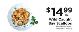 ShopRite Wild Caught Bay Scallops offer