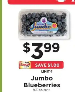 ShopRite Jumbo Blueberries offer