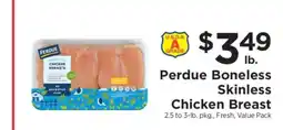 ShopRite Perdue Boneless Skinless Chicken Breast offer
