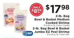 ShopRite Bowl & Basket Shrimp offer