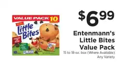 ShopRite Entenmann's Little Bites Value Pack offer