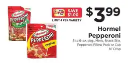 ShopRite Hormel Pepperoni offer