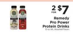 ShopRite Remedy Pro Power Protein Drinks offer