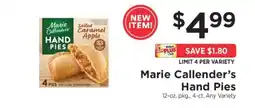 ShopRite Marie Callender’s Hand Pies offer