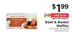 ShopRite Bowl & Basket Waffles offer