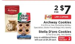 ShopRite Archway Cookies / Stella D’oro Cookies offer