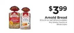 ShopRite Arnold Bread offer