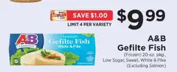 ShopRite A & B Gefilte Fish offer
