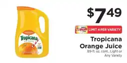 ShopRite Tropicana Orange Juice offer