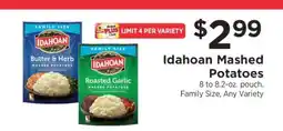 ShopRite Idahoan Mashed Potatoes offer