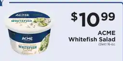 ShopRite Acme Whitefish Salad offer