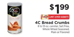 ShopRite 4C Bread Crumbs offer