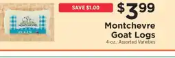 ShopRite Montchevre Goat Logs offer