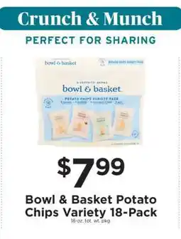 ShopRite Bowl & Basket Potato Chips Variety 18-Pack offer