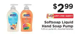 ShopRite Softsoap Liquid Hand Soap Pump offer
