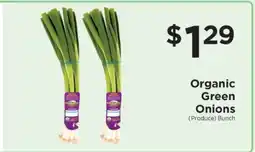 ShopRite Organic Green Onions offer
