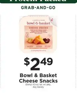 ShopRite Bowl & Basket Cheese Snacks offer