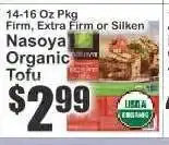 Key Food Nasoya Organic Tofu offer