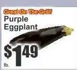 Key Food Purple Eggplant offer