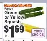 Key Food Fancy Green or Yellow Squash offer