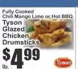 Key Food Tyson Glazed Chicken Drumsticks offer