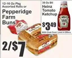 Key Food Heinz Tomato Ketchup offer