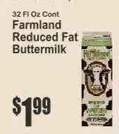 Key Food Farmland Reduced Fat Buttermilk offer