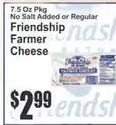 Key Food Friendship Farmer Cheese offer