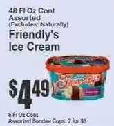 Key Food Friendly's Ice Cream offer