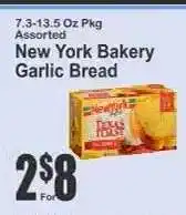 Key Food New York Bakery Garlic Bread offer