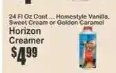 Key Food Horizon Creamer offer