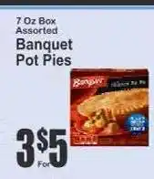 Key Food Banquet Pot Pies offer