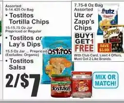 Key Food Tostitos Salsa offer