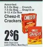 Key Food Cheez • It Crackers offer
