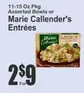 Key Food Marie Callender's Entrées offer