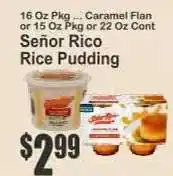 Key Food Señor Rico Rice Pudding offer