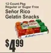 Key Food Señor Rico Gelatin Snacks offer