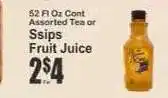 Key Food Ssips Fruit Juice offer