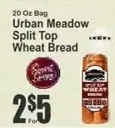 Key Food Urban Meadow Split Top Wheat Bread offer