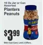 Key Food Planters Peanuts offer