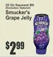 Key Food Smucker's Grape Jelly offer
