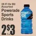 Key Food Powerade Sports Drinks offer