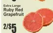 Key Food Ruby Red Grapefruit offer
