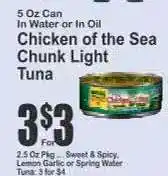 Chicken Of The Sea Chunk Light Tuna