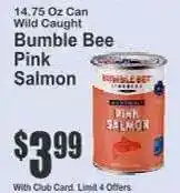Key Food Bumble Bee Pink Salmon offer